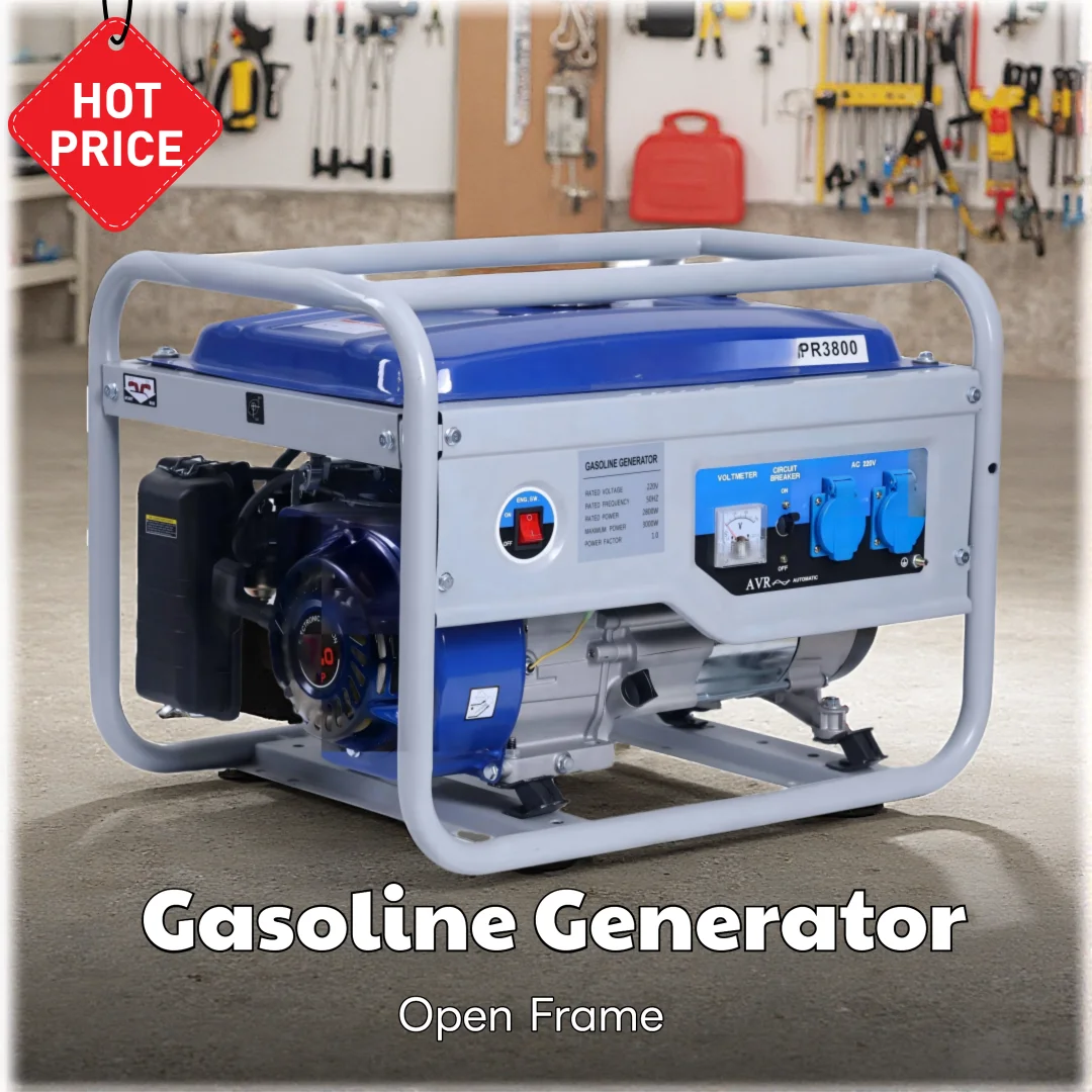 3KW/5KW/6KW/7KW/9KW Generator 50HZ/60HZ 110/220V/380V Generator High Efficiency Fuel Economy generators for home electricity