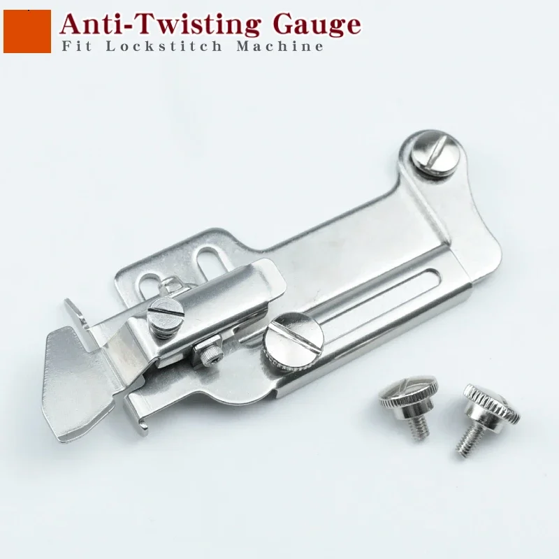 Anti-Twisting Gauge Fit All Industrial 1-Needle Lockstitch Sewing Machine Fabric Guide Tools Avoid Crimping