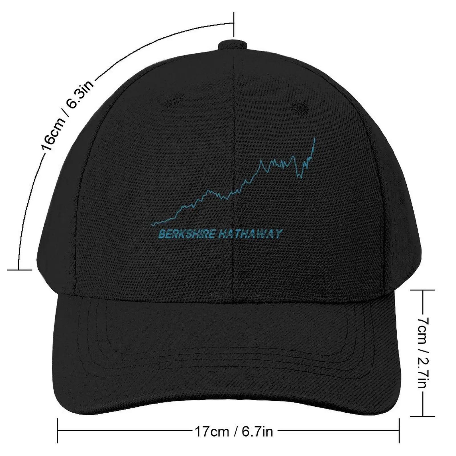 Berkshire Hathaway Graph Baseball Cap Luxury Cap summer hat Luxury Man Hat black For Men Women's