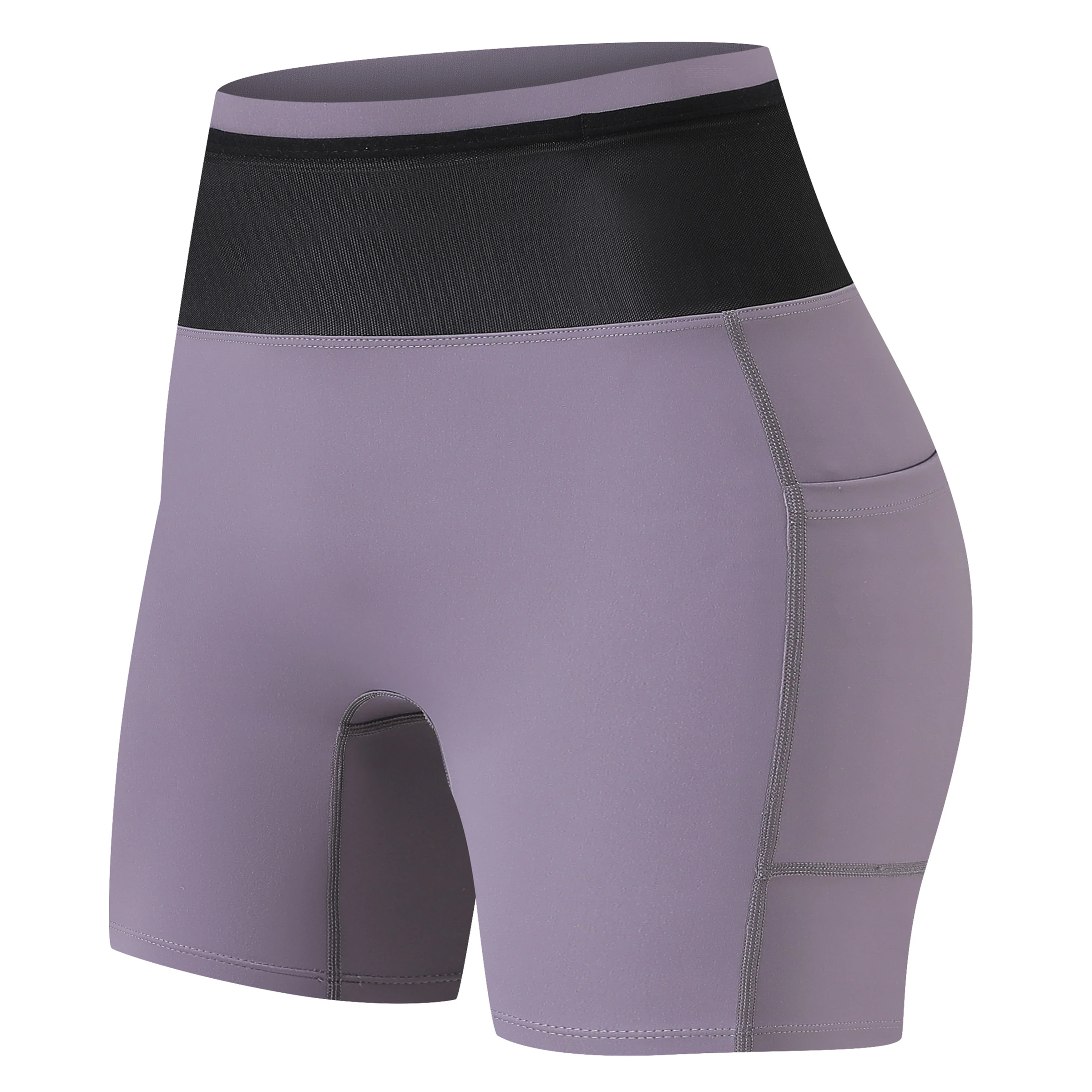 AliExpress Womens Compression Marathon Running Shorts 6 Pockets with Waist Pack Female Yoga Cycling Tights Fitness Sports Shorts Quick Dry
