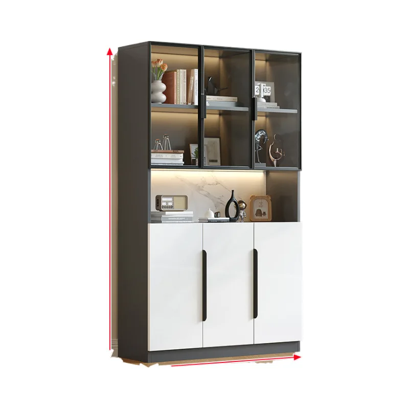 The shoe is integrated against the wall, living room screen is separated from entrance door, and home door is placed