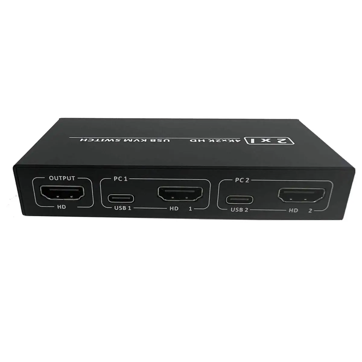 Superdeal*GO 4K -Compatible KVM Switch 2 Port for Keyboard and Mouse Adaptive HDCP Printer Plug and Play Auto/ Manual Switching