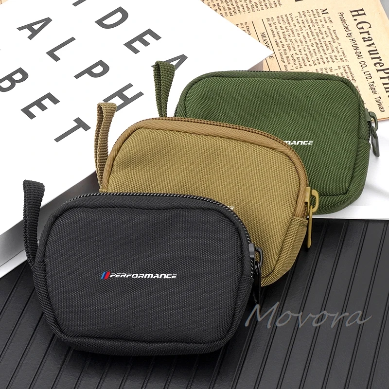 Portable Car Driver License Key Bag Storage Wallet Keyring For BMW M Power M3 M4 M5 M6 M7 M8 X3 X5 E39 E46 E60 E90 Performance - view 2
