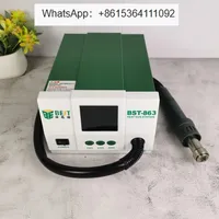 BST-863 Best Quality High Power 1200W Digital Touch Screen Display Hot Air Heat Gun SMD Rework Desoldering Station