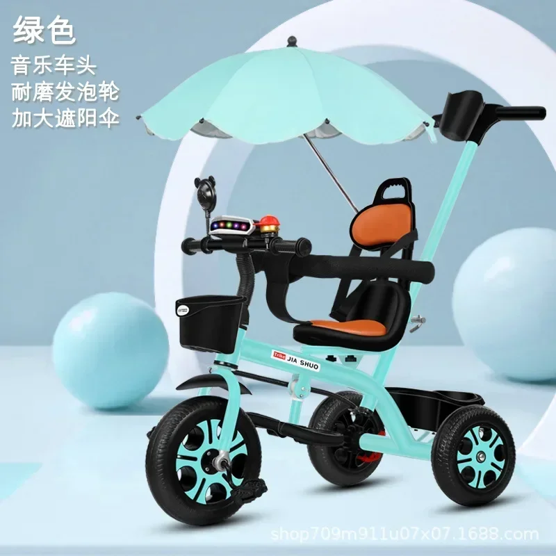 Poussettes tricycles pour enfants, bébés, tout-petits, bébés âgés de 1 à 3 à 5 ans