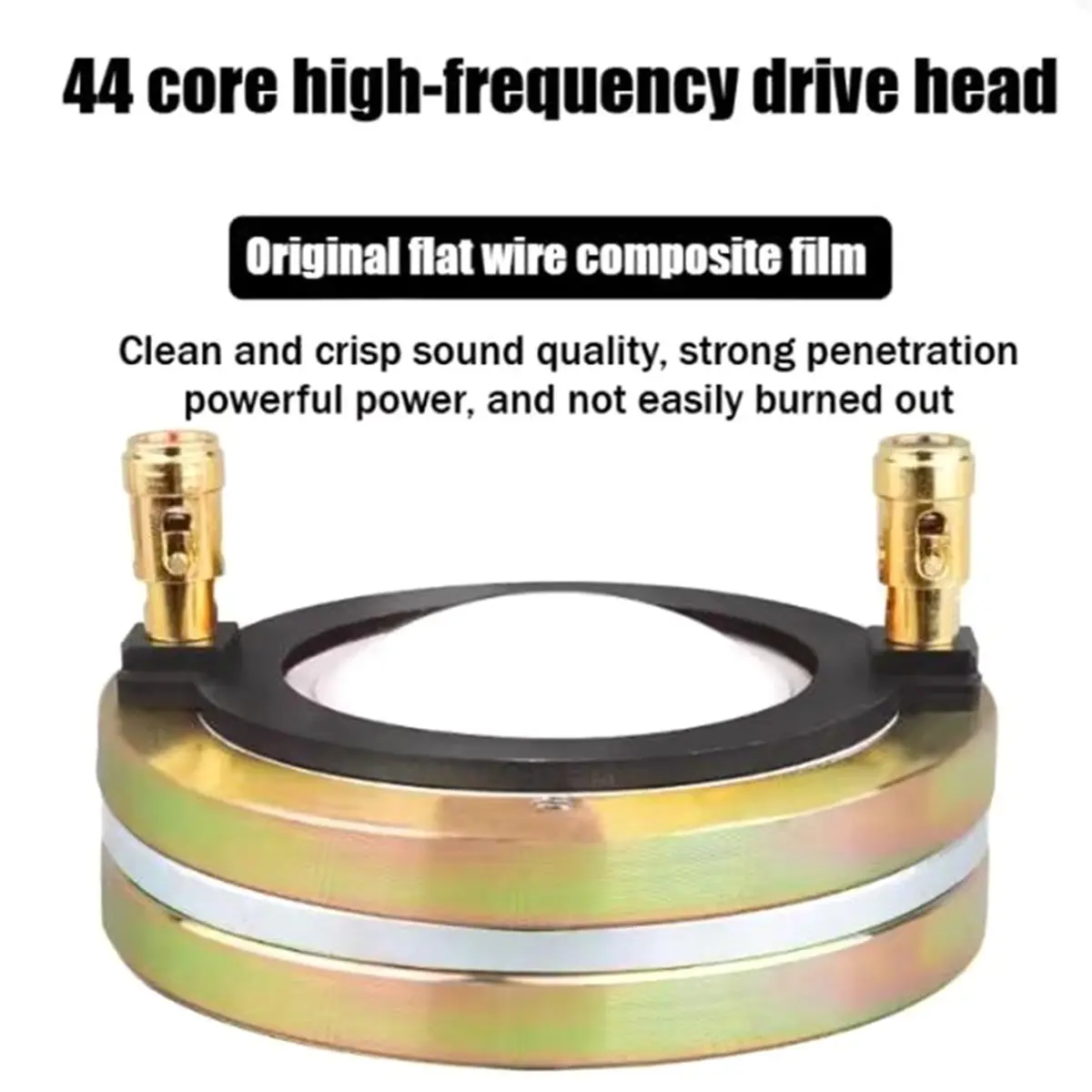 44-Core High-Frequency Driver 85mm Magnetic Stage Speaker Full-Range Horn Loudspeaker Flat Port