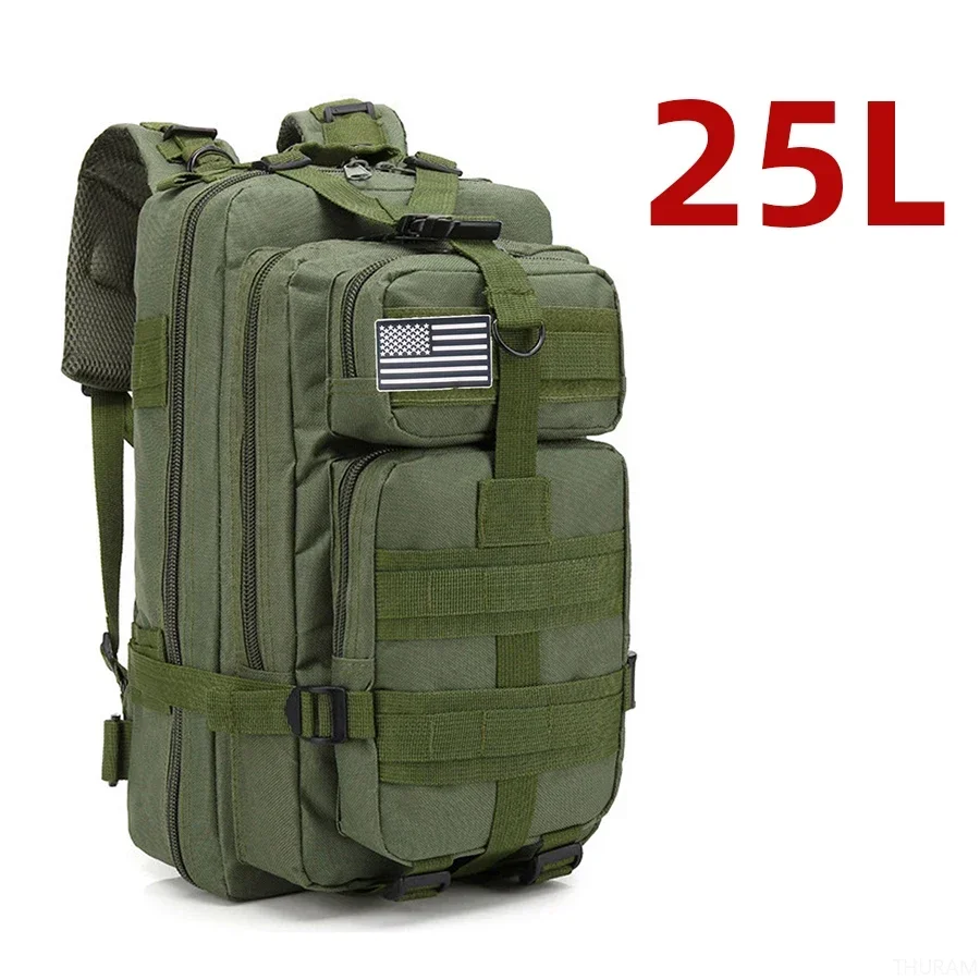 Thuram 25L/50L 1000D Nylon Wasserdichte Trekking Angeln Jagd Tasche Rucksack Outdoor Rucksäcke Taktische Sport Camping Wandern 9