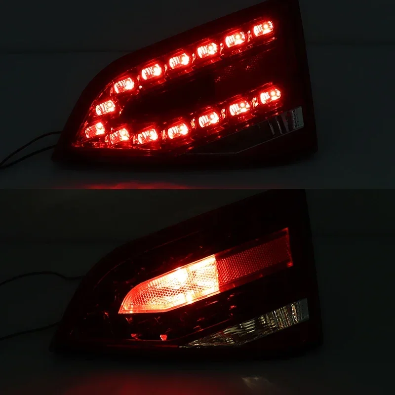 New！ LED Car Rear Tail Light Tail Stop Brake Lights Tail Lamp Assembly For Audi A4 B8 2008 2009 2010 2011 2012 8K5945093B 8K5945