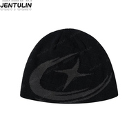 Y2K Harajuku Street Boomerang Satr pattern Beanies Autumn Unisex Warm Knitted Hat Hot Girl Outdoor Casual Man Hip Hop Caps