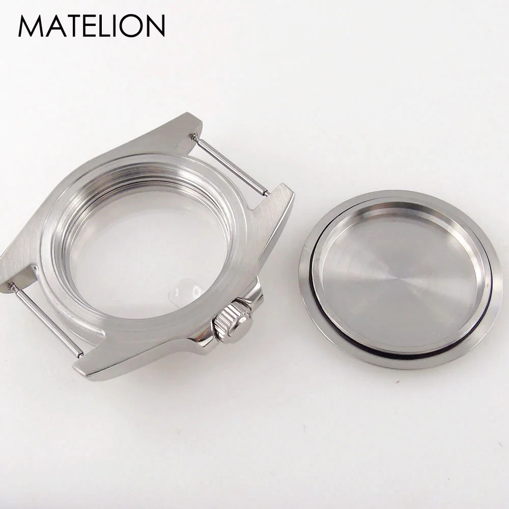 Dive GMT Watch Case MOD for NH34 NH35 NH36 NH38 NH70 NH71 NH72 EAT2824 PT5000 SW200 20BAR Waterproof Sapphire Jubilee Strap 40mm