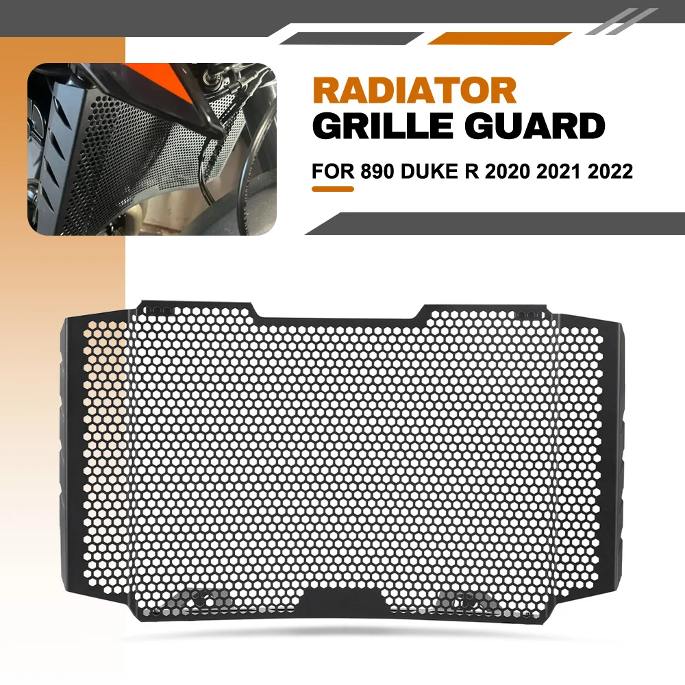 

Motorcycle Accessories Radiator Grill Guard Cover Protector Water Tank Oil Cooled FOR 890 Duke R 2020 2021 2022 Aluminium 890R