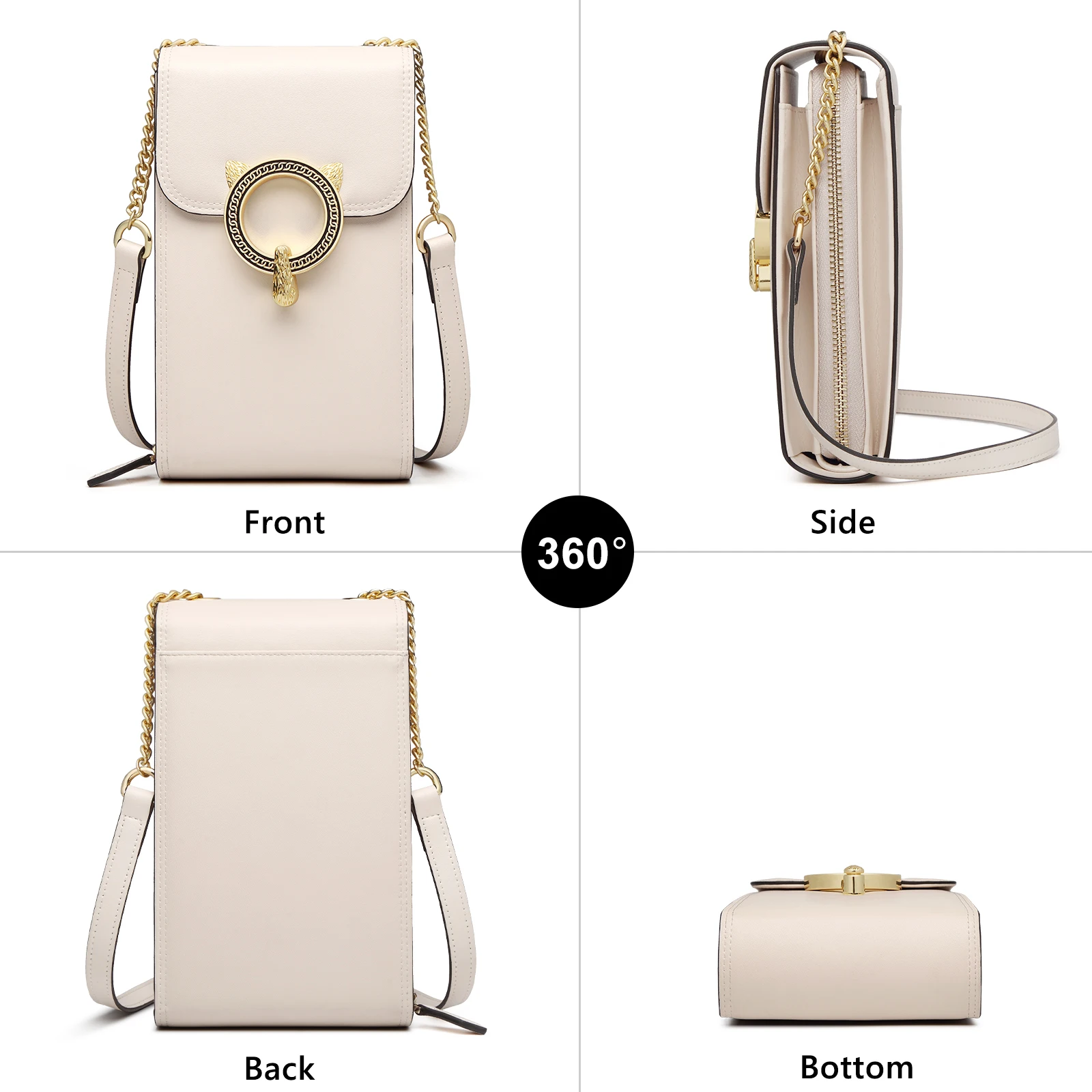 FOXER ファッションスプリットレザー携帯電話バッグ女性の - Women'S Bags Jacquemus のレビューと価格