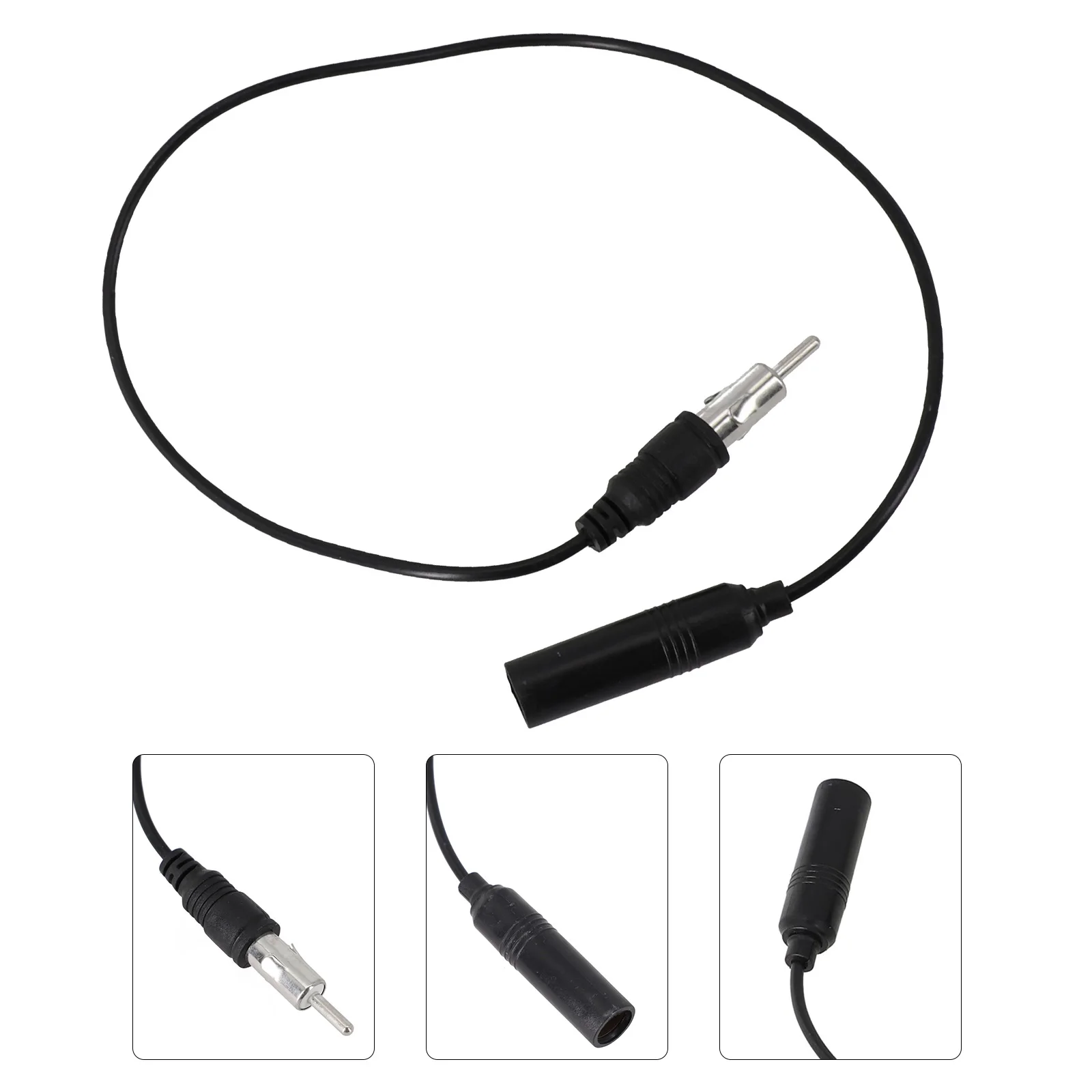 Extension Cable Antenna Extension FM Radio For Car General Purpose New Portable 50cm ABS Accessory Approximately