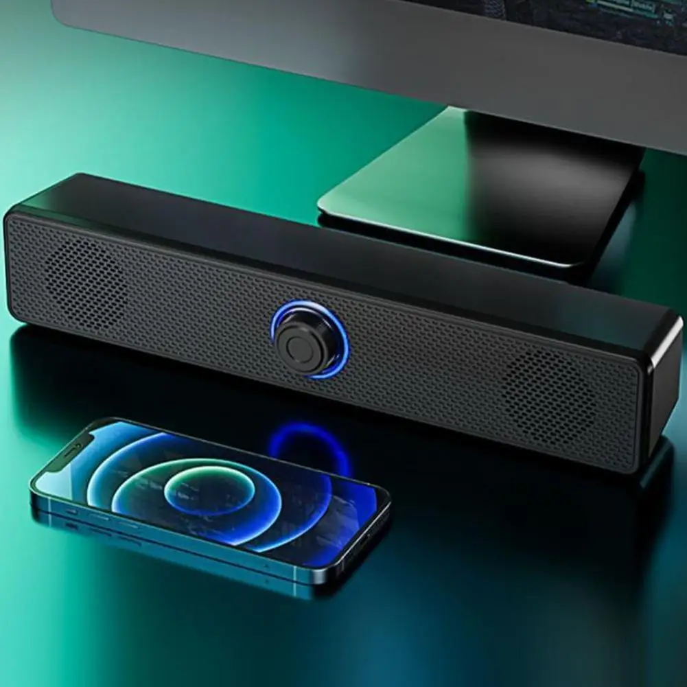 مكبرات صوت للكمبيوتر، مكبرات صوت للكمبيوتر تعمل بمنفذ USB، مكبرات صوت سلكية لسطح المكتب للكمبيوتر، وسطح المكتب، والكمبيوتر المحمول، والكمبيوتر الشخصي، والوسادة، والهاتف المحمول A8Q3