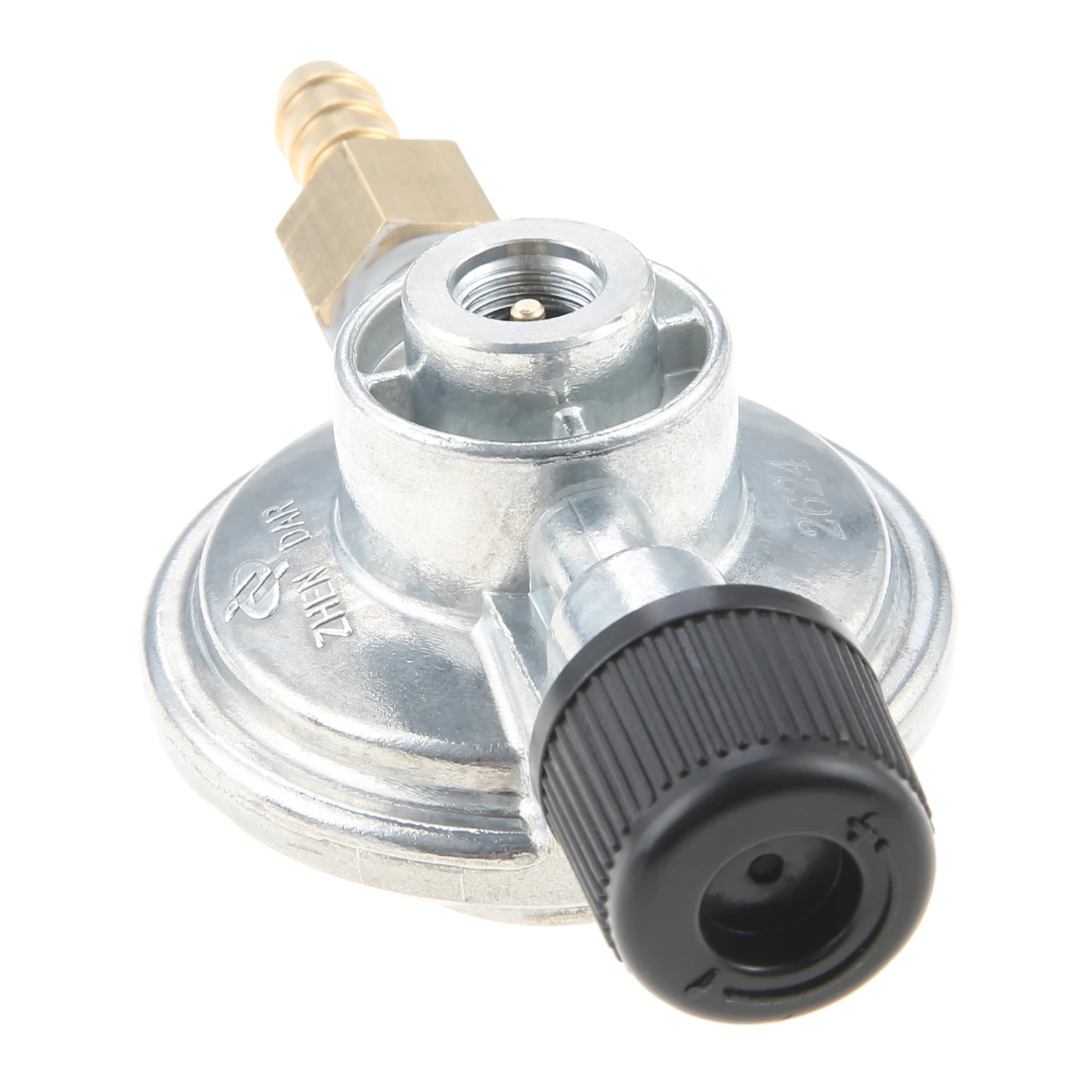 Low Pressure Propane 50mbar Disposal Bottle Connection Regulator Kit with Adjustable Knob Adapter for Camping Stove Grill Heater