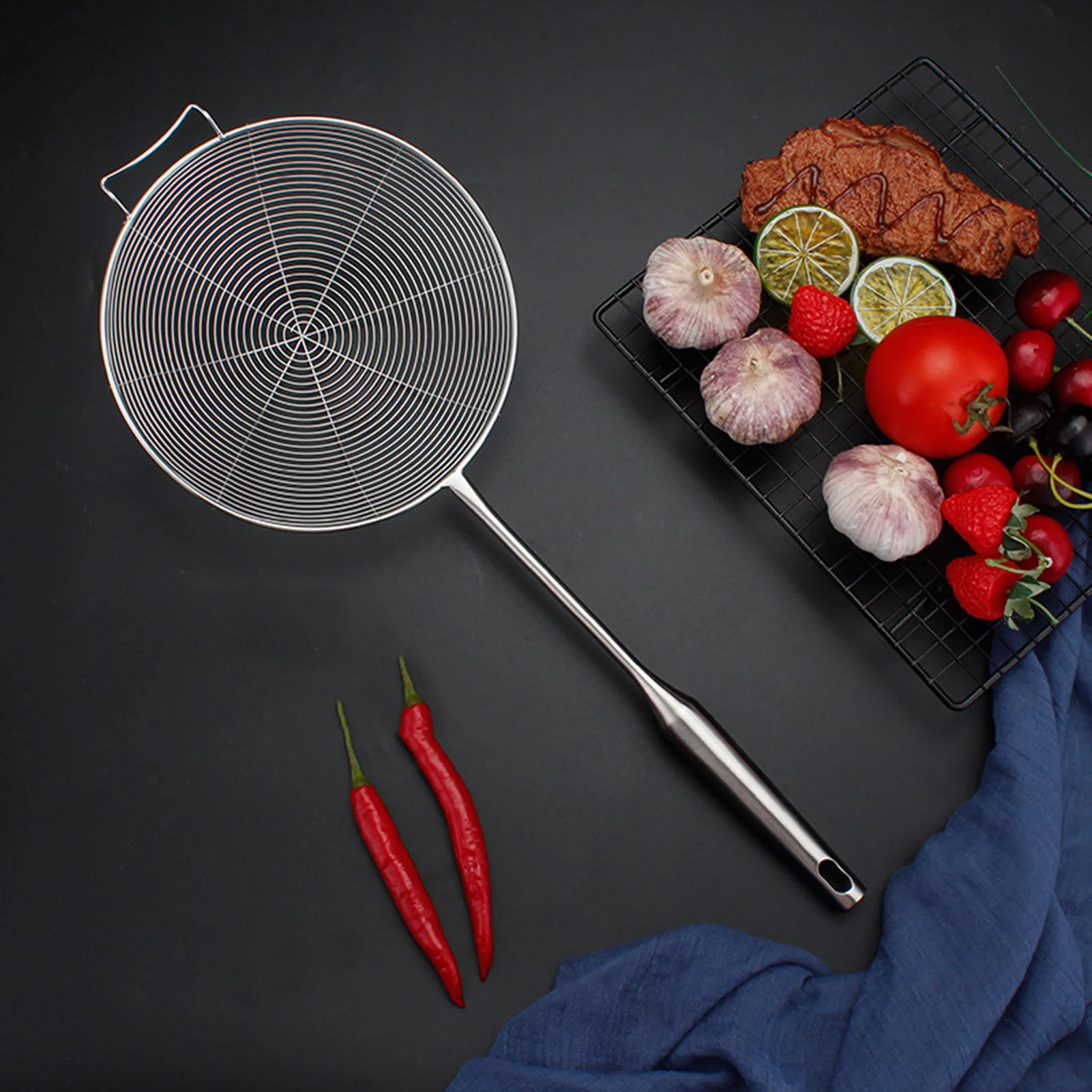 

Сетка-скиммер из нержавеющей стали для фотографий