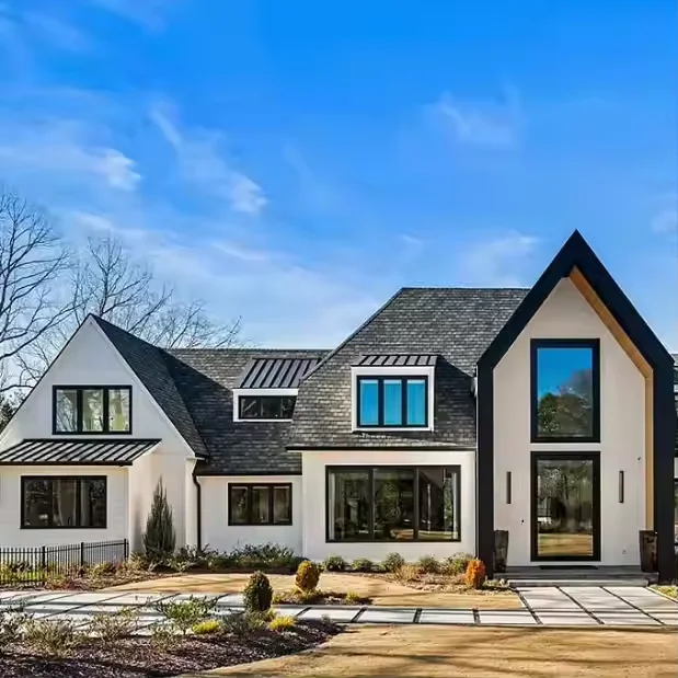 Modern Comfortable Living Steel Structure Assembly Villas Stylish and Durable Housing Solution
