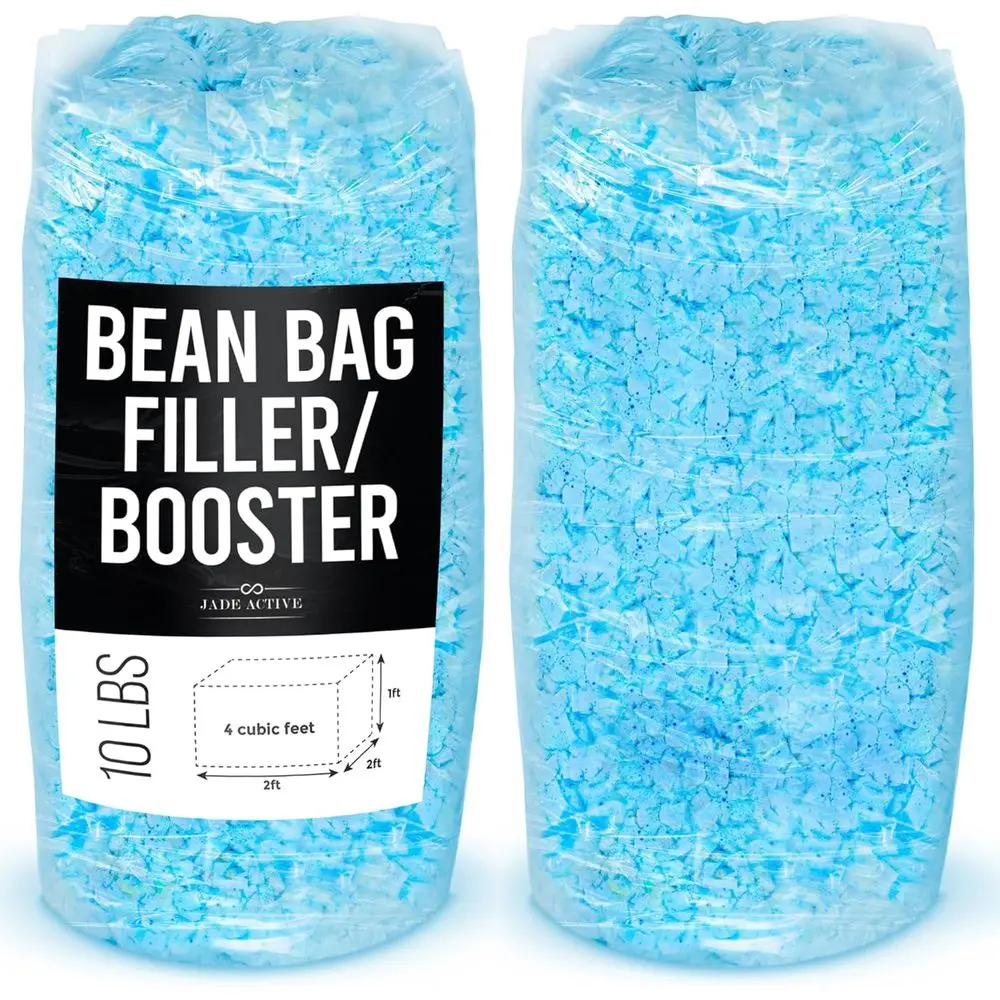 

Высококачественный наполнитель для подушек-мешков весом 10 фунтов из измельченной пены с эффектом памяти — идеально подходит для комфортного сидения, лежанок для животных или использования в качестве подушки.