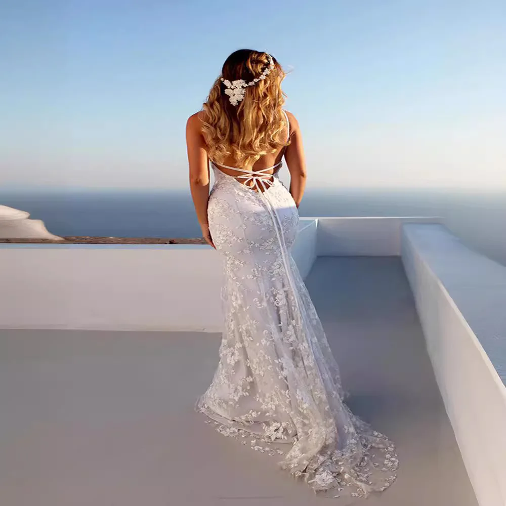 مثير الخامسne الدانتيل الدكتور ثوب مسائي طويل 2025 جديد Sle Ele عالية الخصر تصميم Svel المرأة Faion القطن الدانتيل Dr #3