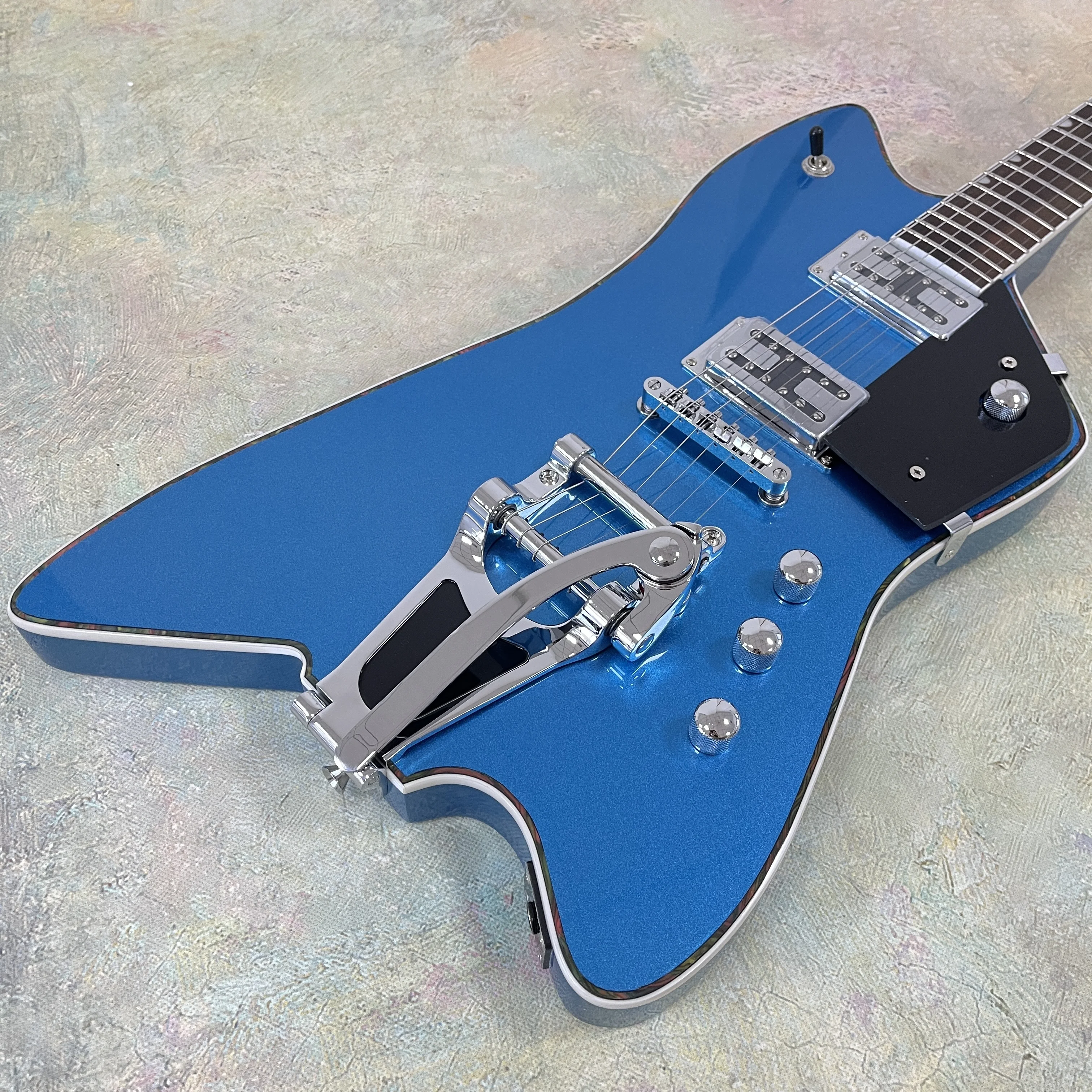 

Billy-Bo Jupiter Thunderbird Electric Guitar Mahoagny Body US Warehouse Electric Guitar-Themed Gift Free Shipping