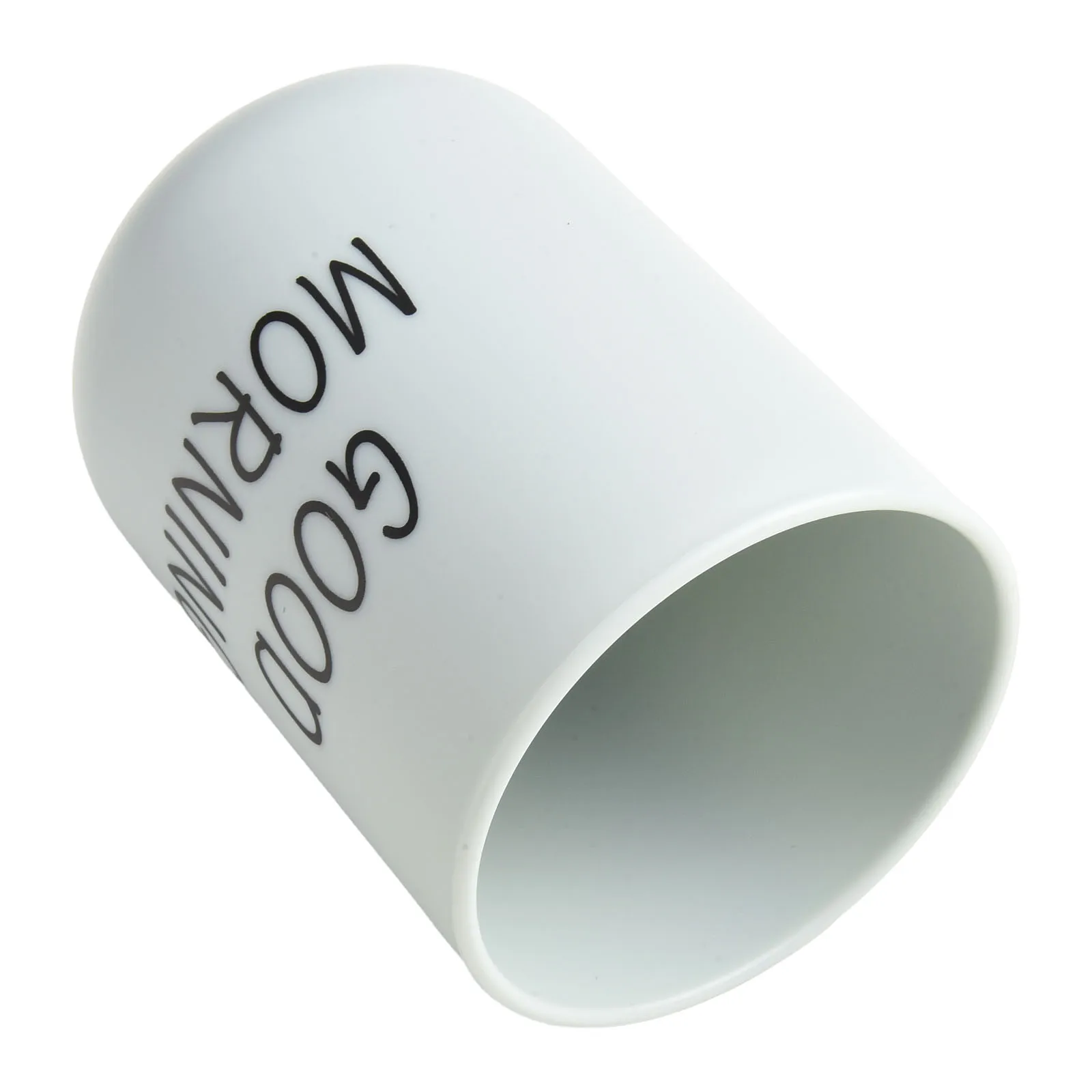 Toothbrush Washing Cup Travel Tumbler 100 Brand New Washing 400ml Water Morning 7.2*10cm White Bathroom Black Cup