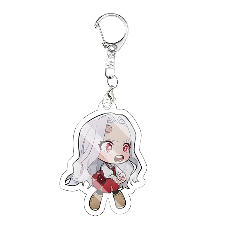 My Hero Academia Acryl-Schlüsselanhänger Niedliche Q-Version Shoto Todoroki Ochaco Uraraka Anhänger Taschencharms Anime-Deko Schlüsselring Geschenk – Detail 9