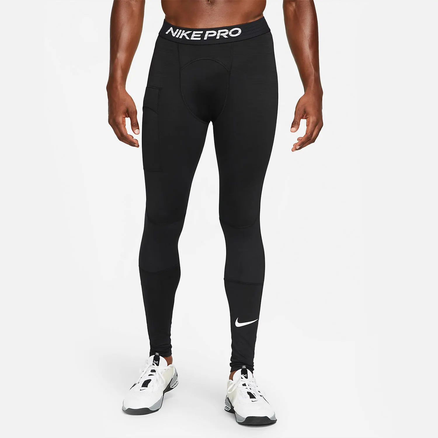 

Мужские удобные спортивные брюки для бега Nike Authentic WARM TGHT DQ4871-010