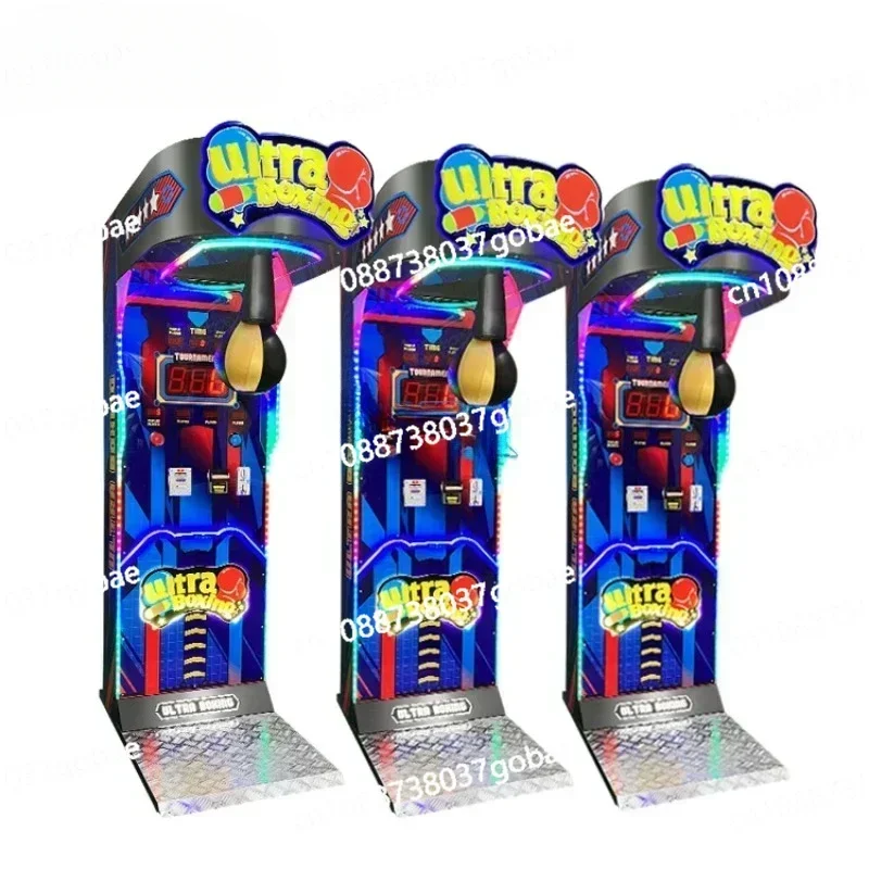 Coin Operated Game Street Amusement Park Electronic Hammer Boxing Machine Arcade Boxing Punch Machine Price