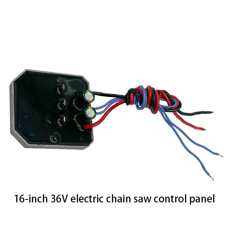 1 Stück 16-Zoll Bürstenlose Lithium-Kettensäge Steuerplatine 36V/42V Universelle Elektrokettensägen-Steuerung Schutzplatine Lithium-Ch