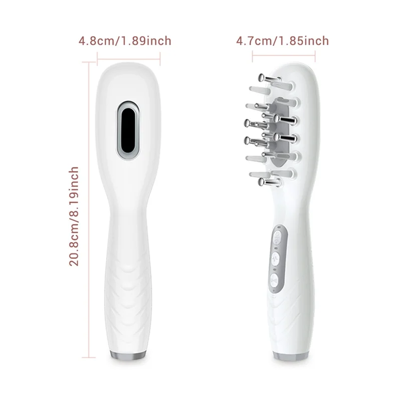 A83G-الكهربائية تدليك الساق مشط زيت الشعر قضيب فروة الرأس مدلك لعلاج الشعر النمو الطب السائل زيت طبيعي