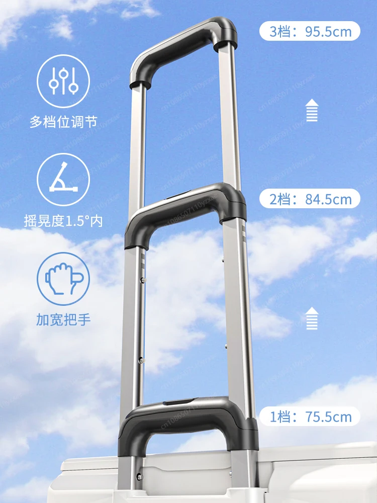 Shopping Small Folding shopping cart Household portable pickup Express trolley Hand Camping Stall car