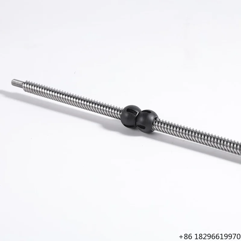 High Efficiency Trapezoidal Lead Screws Optimized for 3D Printers and Robotic Arms