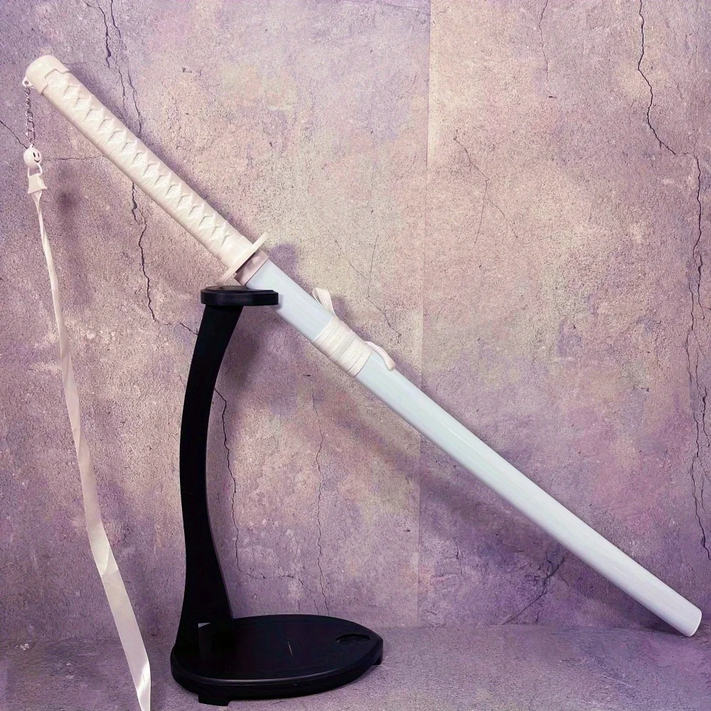 40inch Kuchiki Rukia Katana Luminou Sword Led Light Real Japanese Katana Samurai Sabre Anime Bleach Cosplay Prop Knife Toy Gift