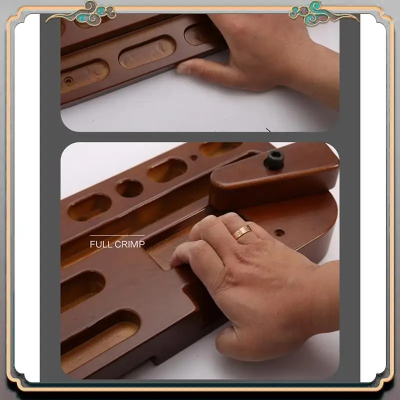 

Durable Rock Climbing Board Fingerboard Finger Forearm Strength Training Pull-Up Grip Portable Wooden Fitness Climbing Board