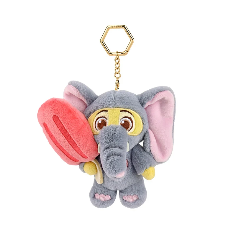 Disney Potdemiel Zootopia Pluche Pop Judy Nick Sleutelhanger Anime Cartoon Stitch Knuffels Gevulde Pop Speelgoed Tas Hanger Paar Gift