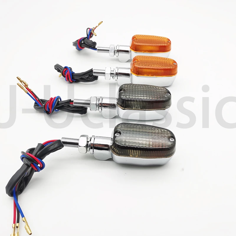 

1 Pair Motorcycle Bulb Turn Signal Light Cafe Racer Drectional Motor For Harley Luces Touring Turning Indicator Signals Lamp