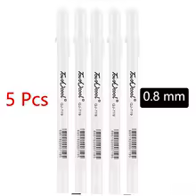 5 pcs 0.8 Gel pen
