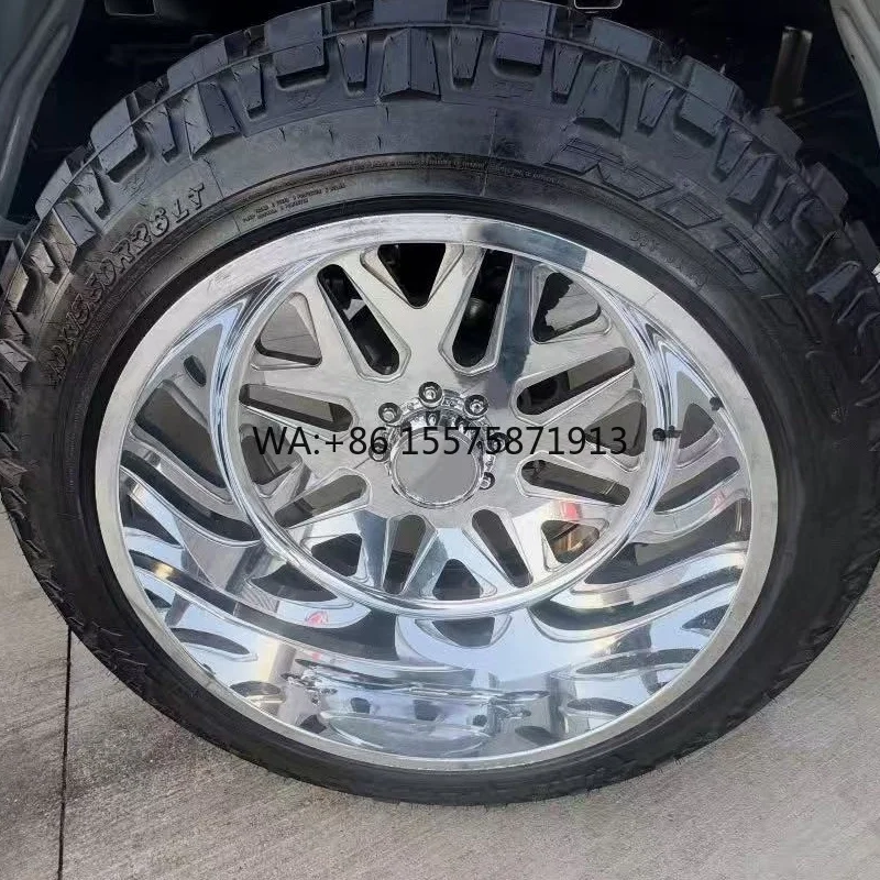 

Polished20x12 Wheels 8x6.5 Super Single Wheel 22x12 Forged Wheels 8x170 24x12 24x14 Offroad Wheels8x180 8x6.5 6x5.5 Truck Wheels