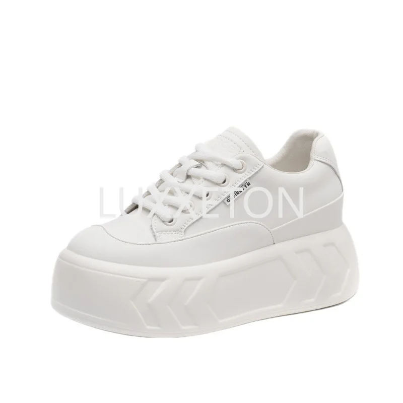 

College Style Sneakers All-match White Platform Shoes Women Vulcanize Shoes Casual Shoes Women Comfortable Breathable