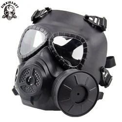 Tactical Head Masks M04 Dummy Skull Full Face Gas Mask With Fan Airsoft Paintball Shooting Wargame Cosplay Protection