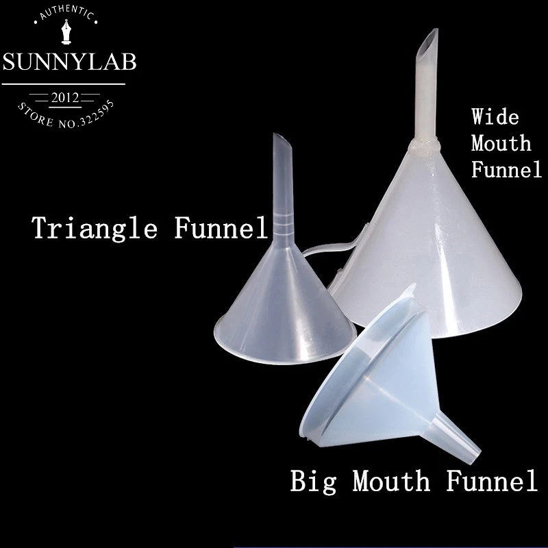 

1Pcs Plastic Conical Funnels For Perfume Liquid Essential Oil Filling Empty Bottle Packing Tool Lab Supplies