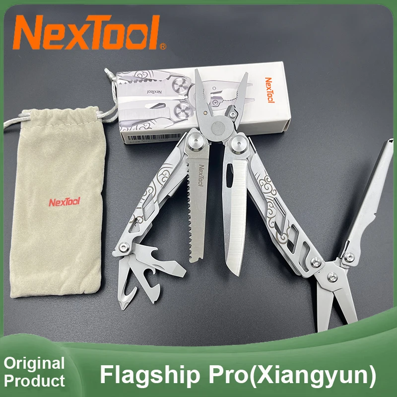 NexTool Flagship Pro 16 In 1 Multitool Pliers Folding Knife Screwdriver Scissors EDC Outdoor Survival Camping Multi Tools