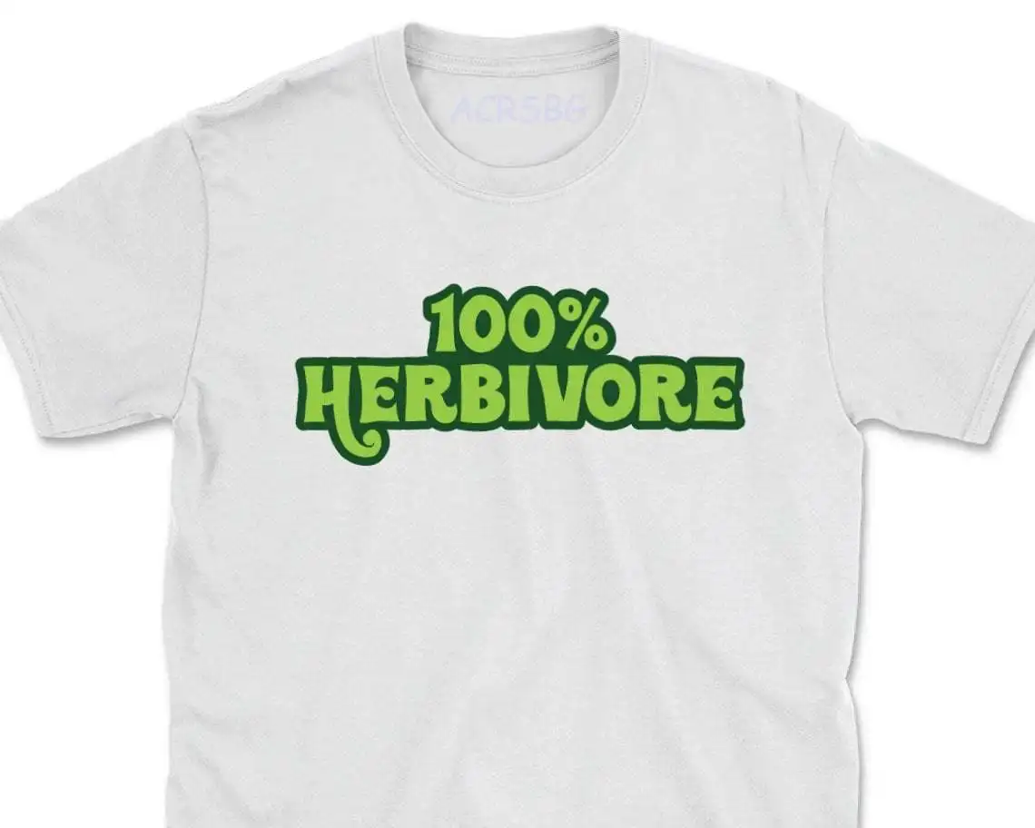 Sup Herbivore Oh Dam Letters Print T Shirts Sheep Squirrel Animal T-shirts Novelty Unisex Round Neck Summer Fall Tops Tee