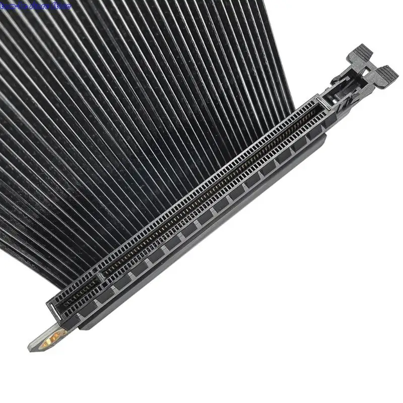 

D0UA PCIe 5.0 X16 Low Silver Plateds Risers Cable Two Reverse Layout ITXs Compatible