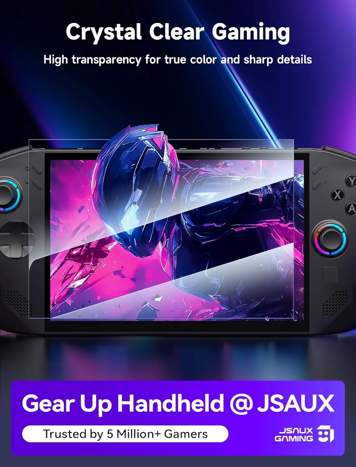 2-Pack Ultra HD Screen Protector for Legion Go S 8" Handheld 2025, 8-inch Full Coverage,Anti-Scratch Glass Protector Accessories