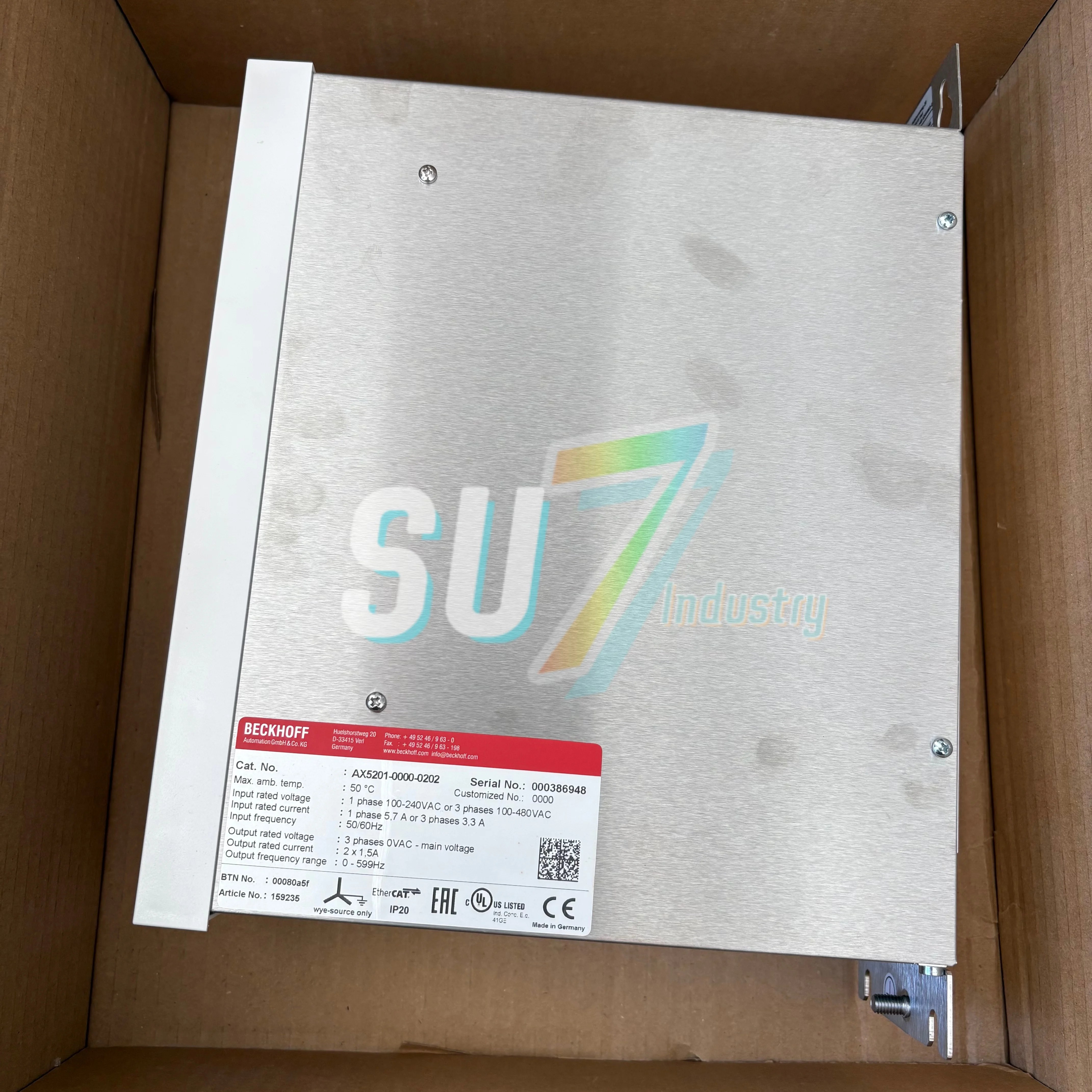 

New original AX5201-0000-0202 Drive