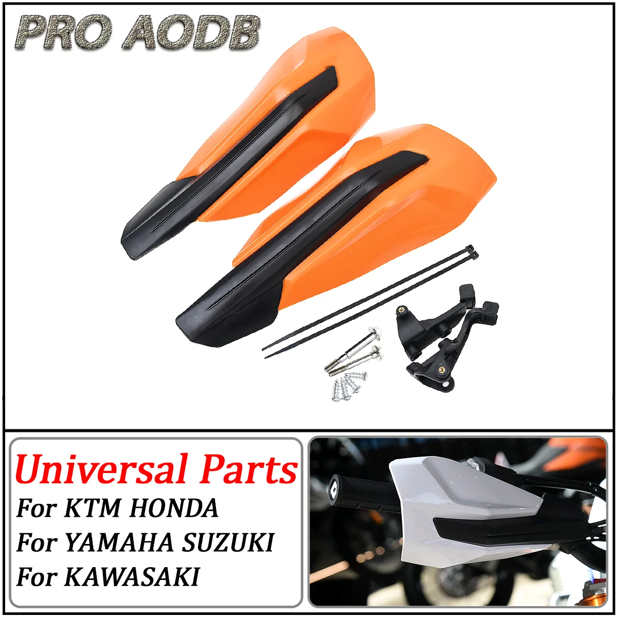 

For KTM XCF EXC XC Motorcycle Dirt Bike Handguard Handlebar Protection Handle Hand Guards Protector