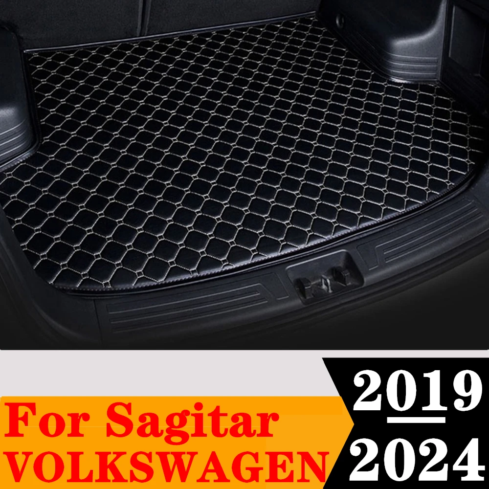 

Коврик для багажника автомобиля Volkswagen VW Sagitar 2024 23 2022 2021 20 2019