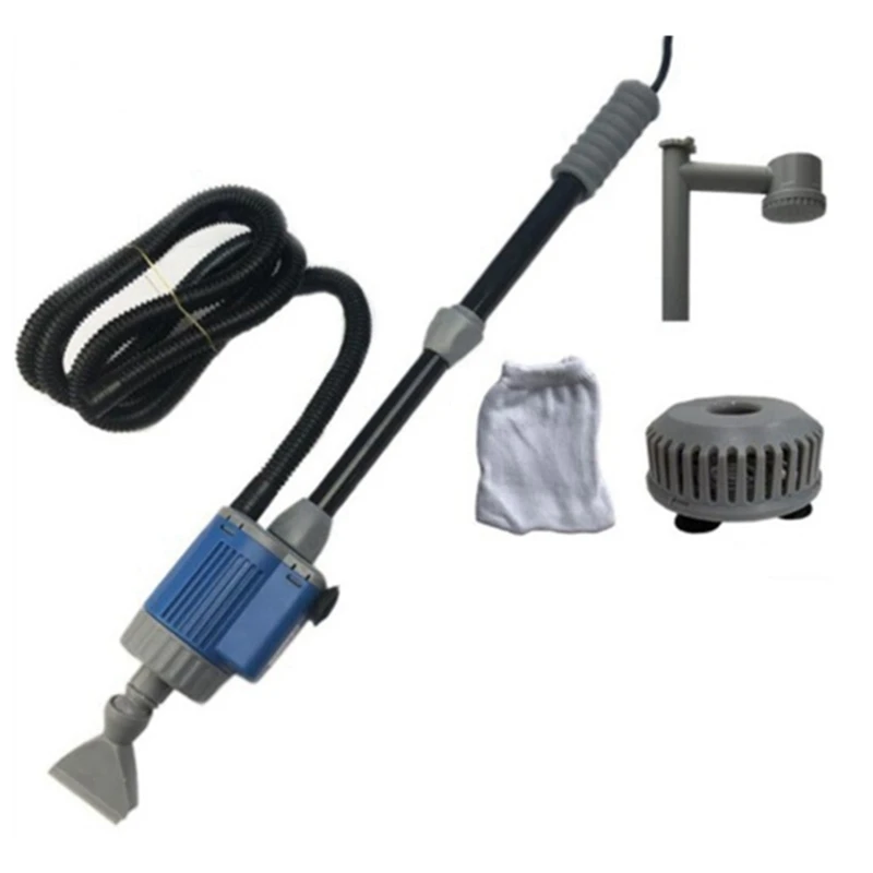 

Electric Aquarium Water Change Pump Cleaning Tools Water Changer Gravel Cleaner Siphon Tank Water Filter Pump US Plug