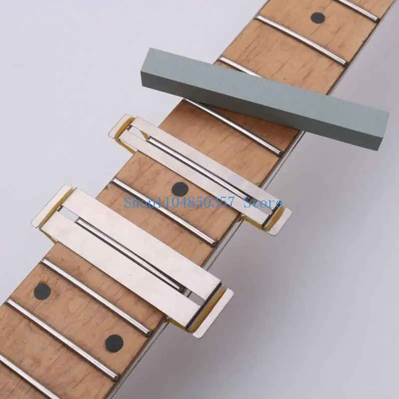 652F Fret Wire Protector Sanding Stone Fretboard Finger Plate Polishing Accessories